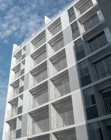 Fachada del proyecto Arch One