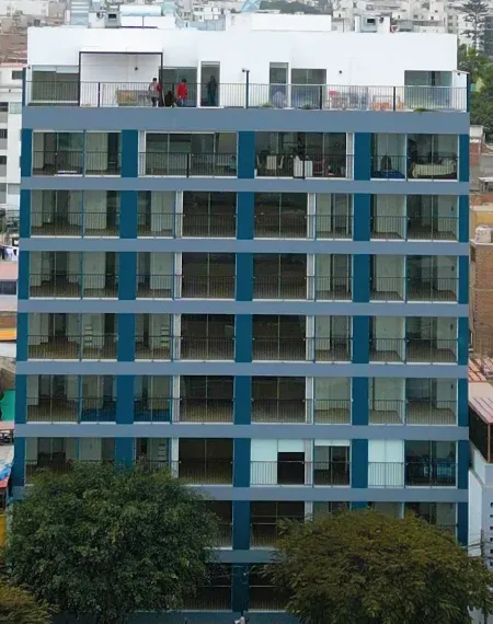 Fachada del proyecto Arch Two
