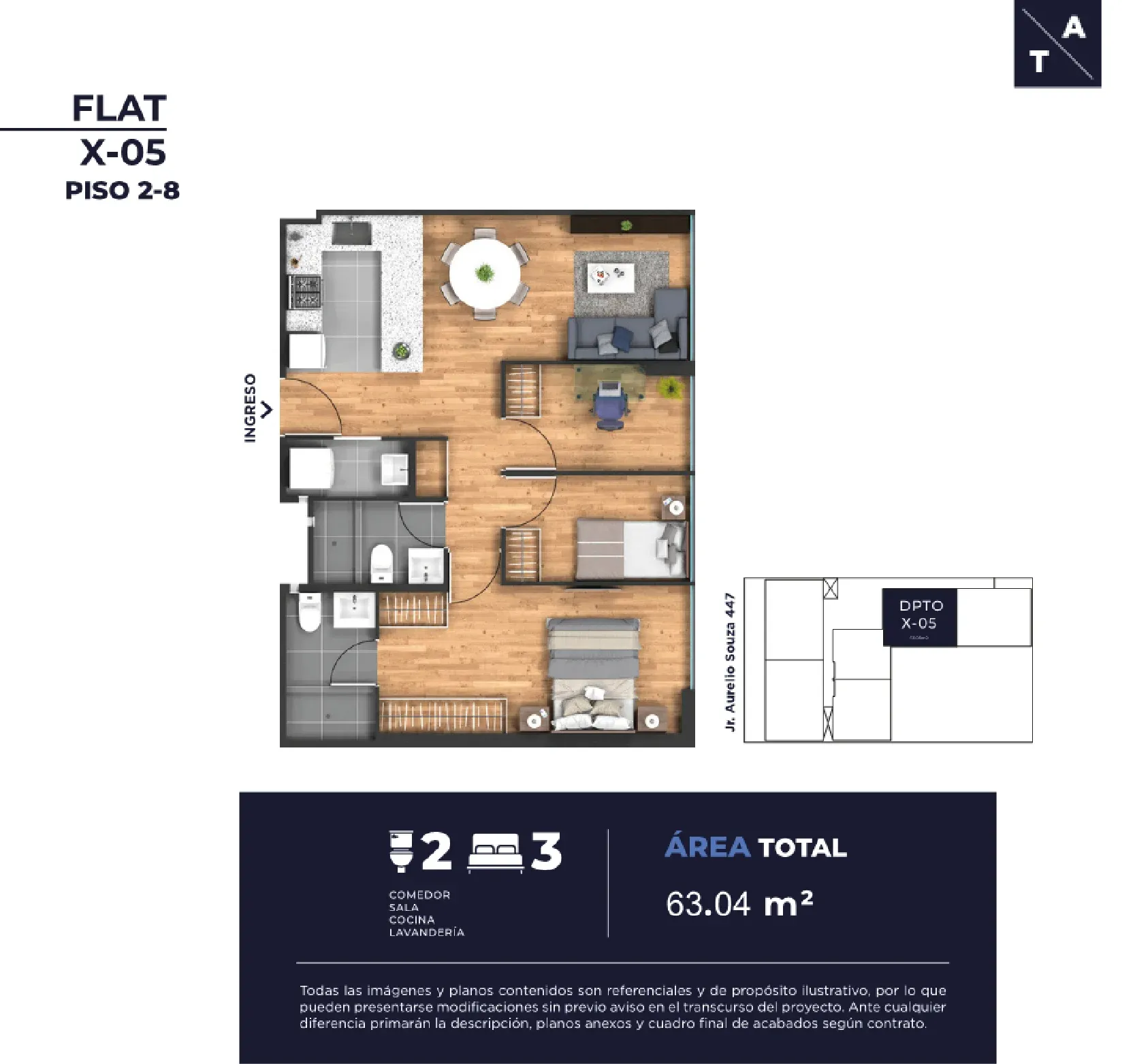 Plano Flat X-05
