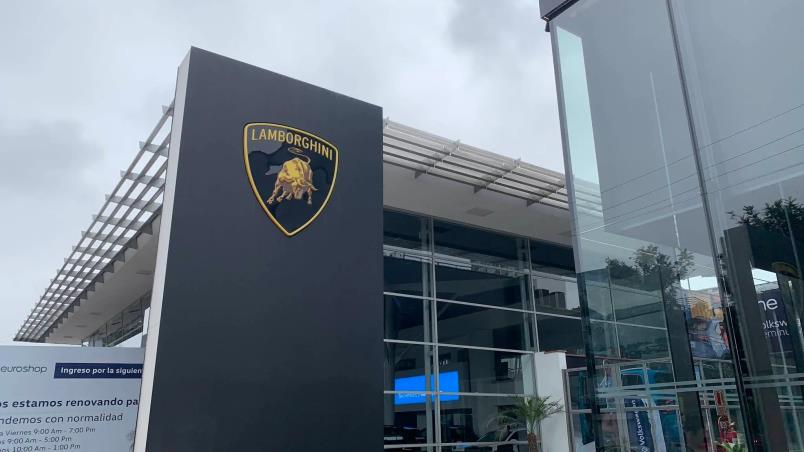 Showroom Lamborghini